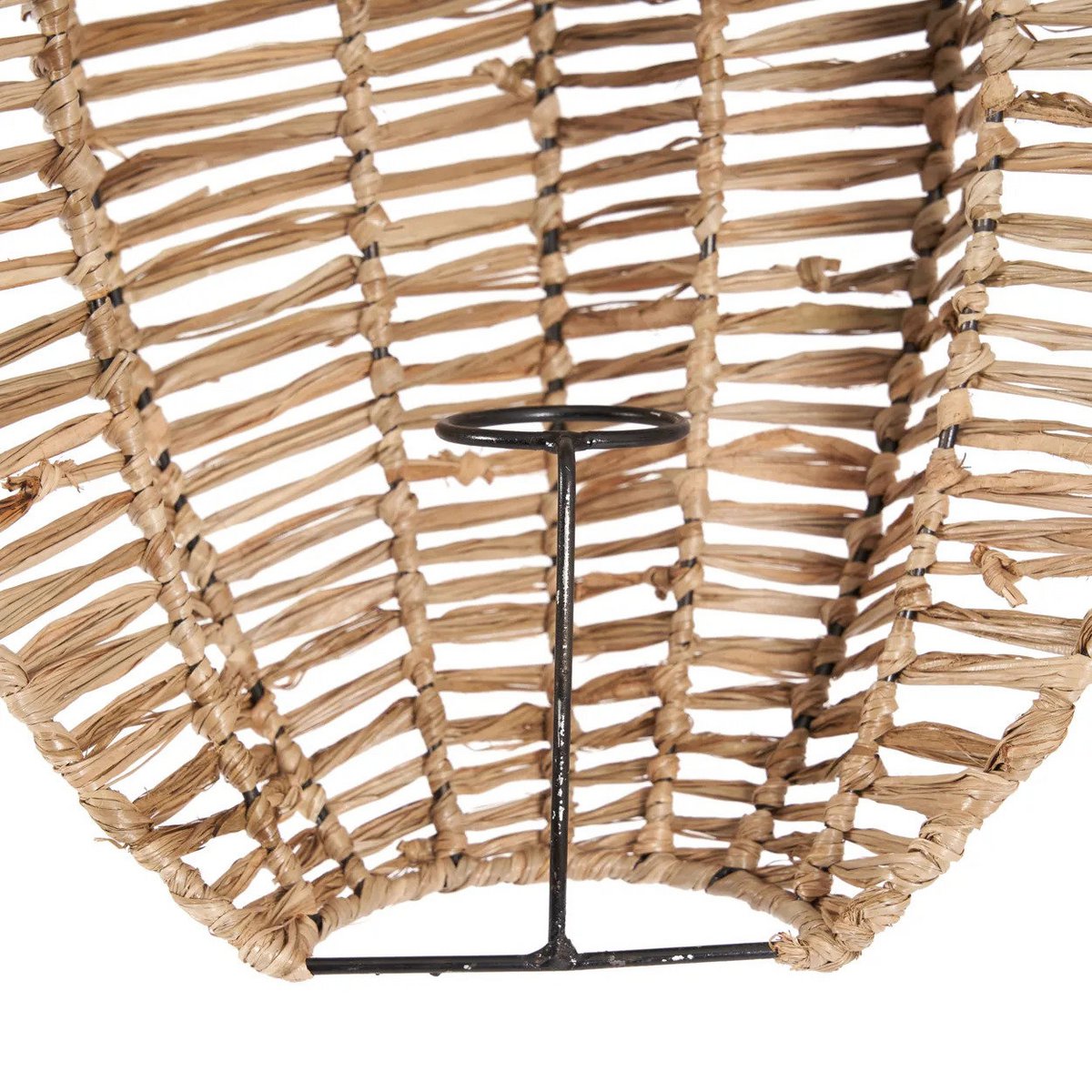 Wandapplike Raffia M - natur, 30 × 40 cm