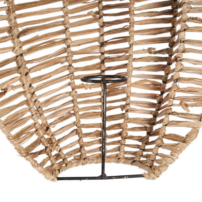 Wandapplike Raffia M - natur, 30 × 40 cm