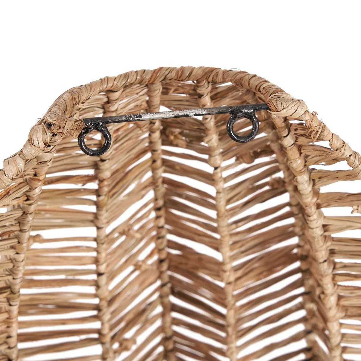 Wandapplike Raffia M - natur, 30 × 40 cm