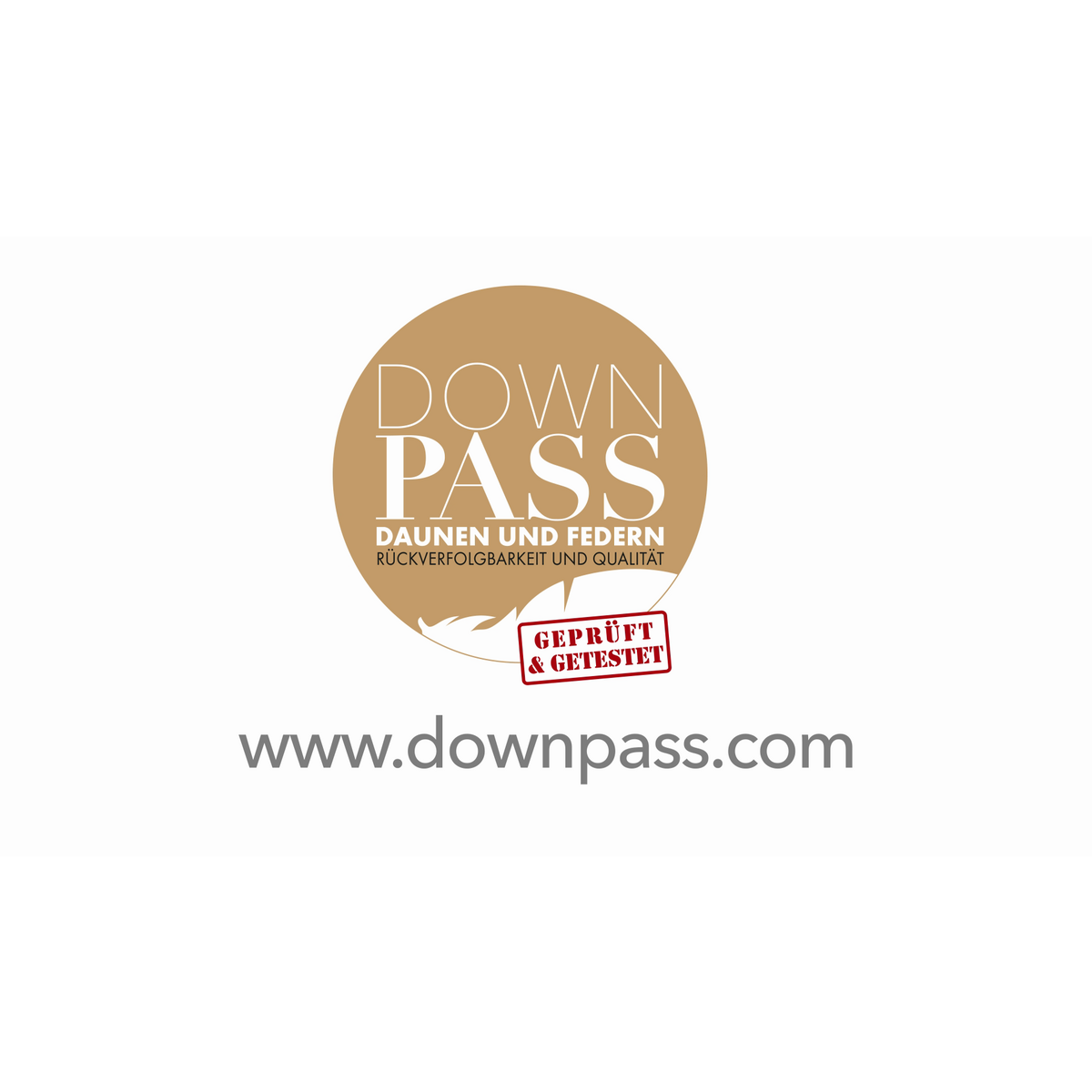 Down pillow - medium support