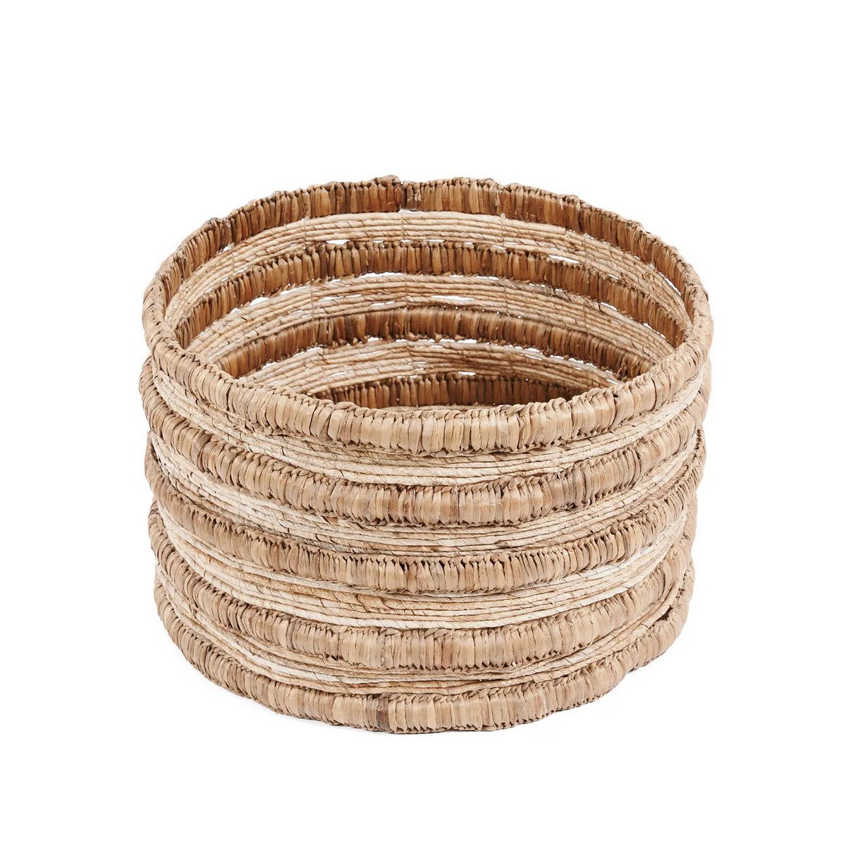 Seagrass basket, round - large