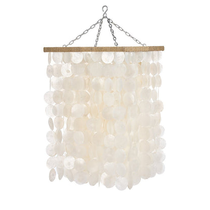 Jernlysekrone 40 × 85 cm - naturlig finish, Indonesien