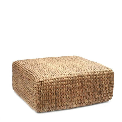 Sitzhocker Seegras 60×60 cm – Natur, Indonesien