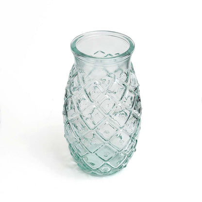 Blåt longdrinkglas 17 cm stort - fremstillet i Spanien