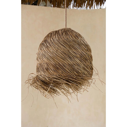 Pendel i vævet græs 50 cm - natur