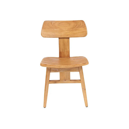 Spisebordsstol i teak, natur – T-ryg