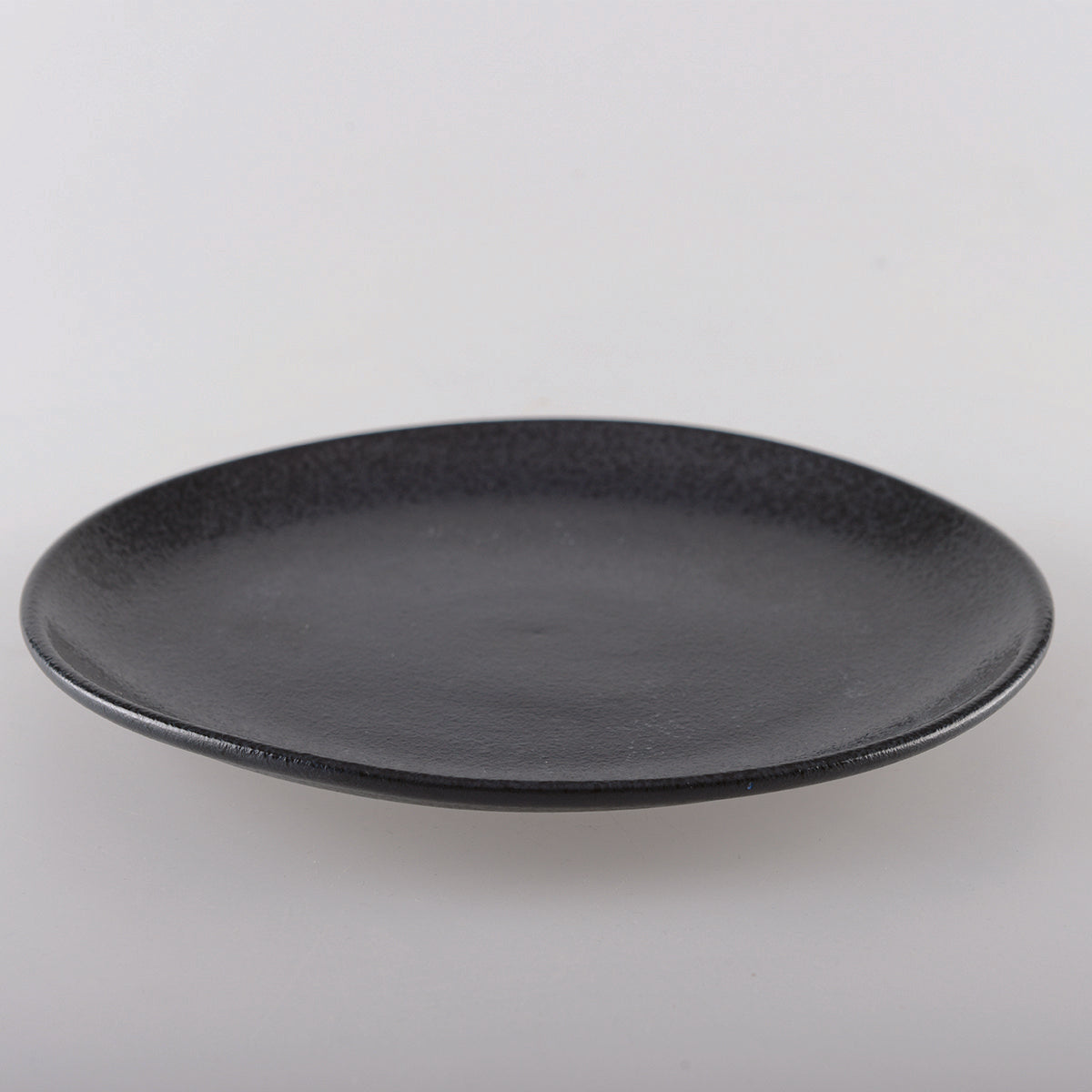 Porcelæns middagstallerken, sort - 27cm