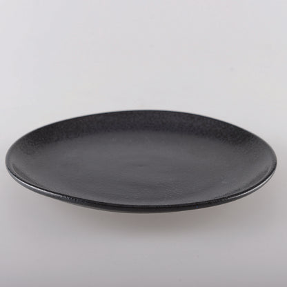 Porcelæns middagstallerken, sort - 27cm