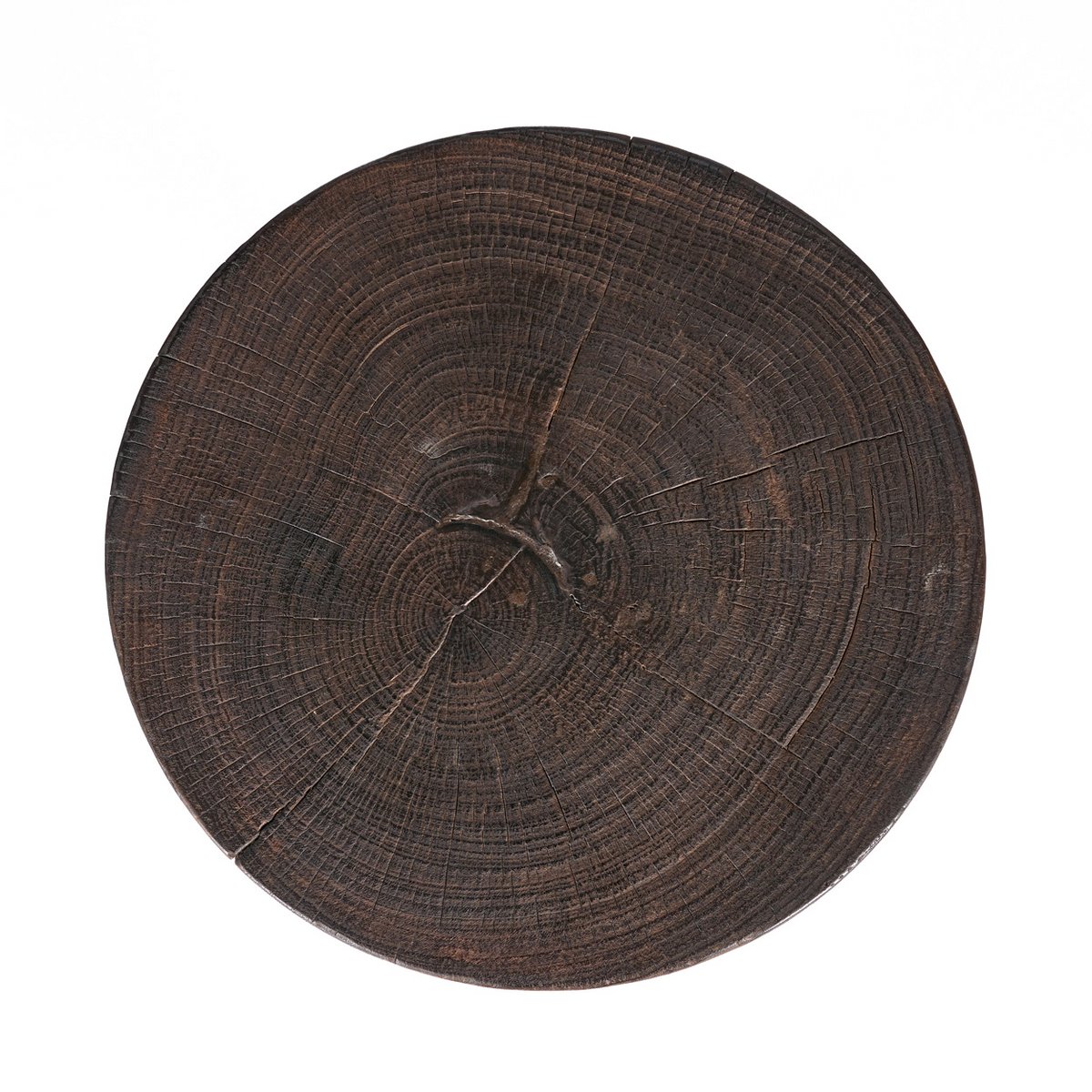 Java Stativ-Beistelltisch, 40 cm – Dunkler Walnussbaum