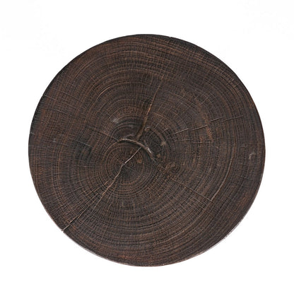 Java Stativ-Beistelltisch, 40 cm – Dunkler Walnussbaum