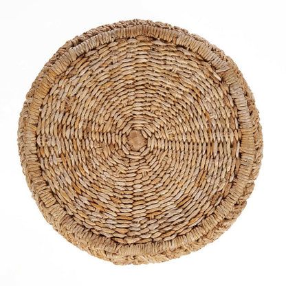 Palm leaf stool, 48 cm - handmade