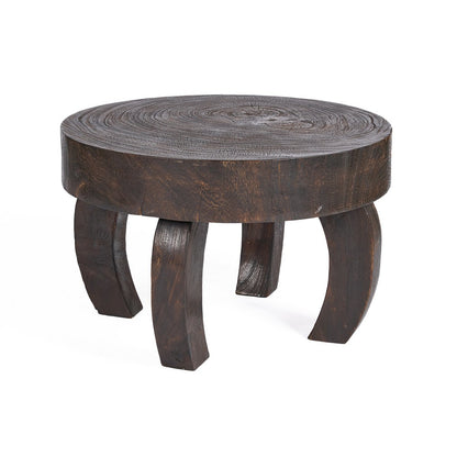 Octo Chic sofabord, 70 cm - Mørk valnød, rundt