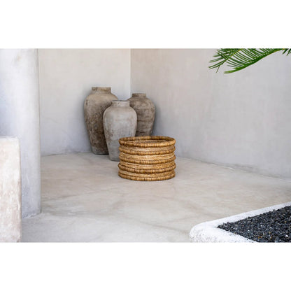 Seagrass basket, round - large