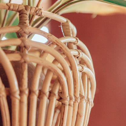 Rattan storage basket RAHINA M – 40 cm diameter
