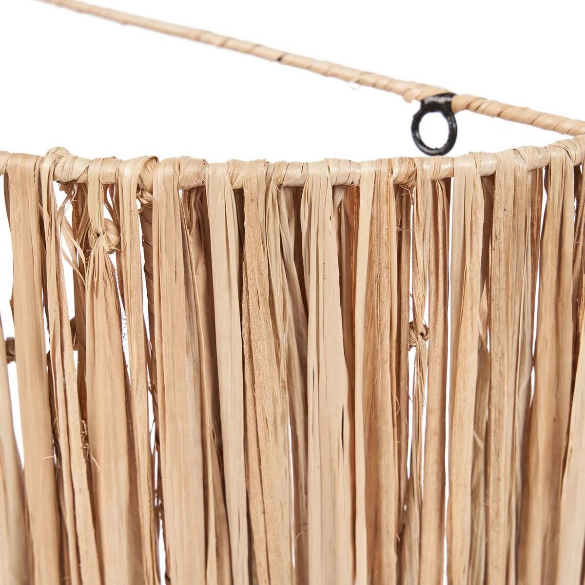 Sisal Wandleuchte, 50 cm – Naturgewebe-Schirm