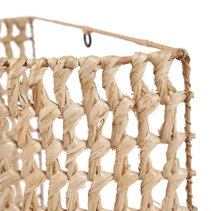 Sisal-Wandapplikation – natur, 40 × 50 cm