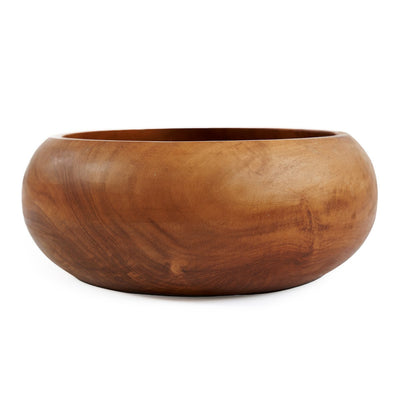Teakwurzel-Obstschale, 20 cm – organische Form