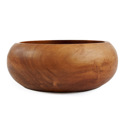 Teakwurzel-Obstschale, 20 cm – organische Form