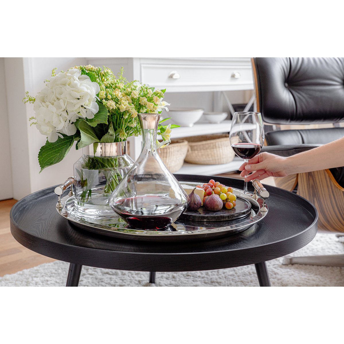 Crystal glass carafe Frederick, h 27 cm – 2.1 L capacity