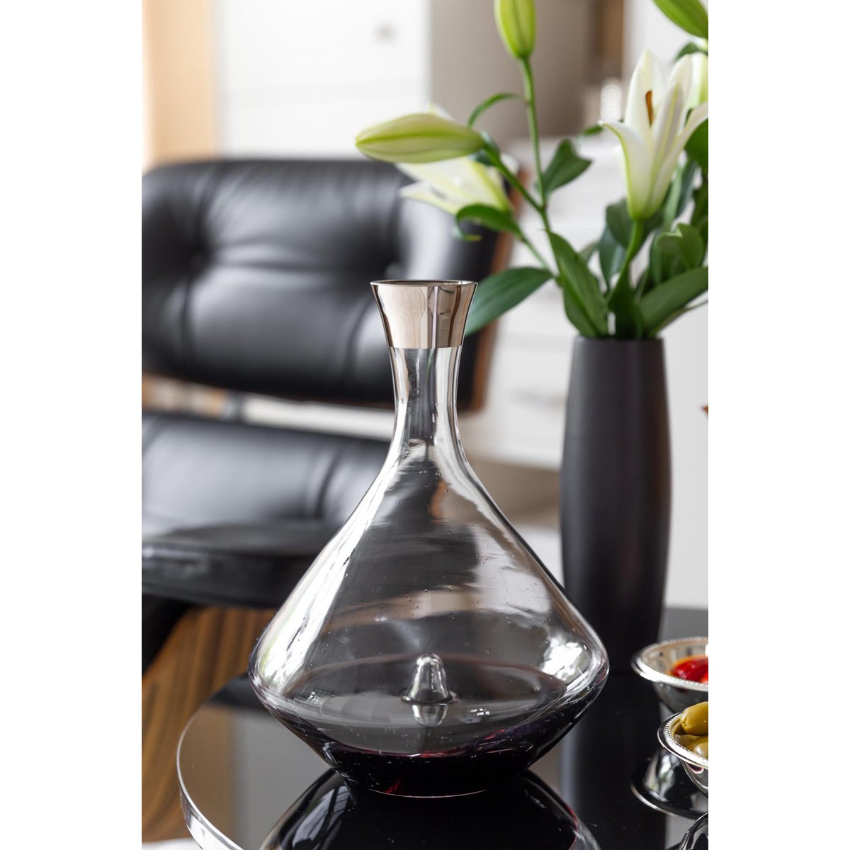 Crystal glass carafe Frederick, h 27 cm – 2.1 L capacity
