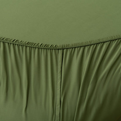 Bamboo bedding set, deep moss, single - 400TC
