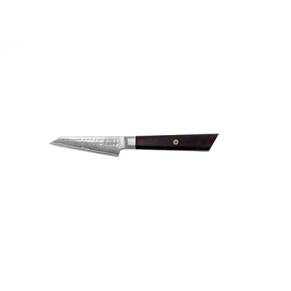 Damast-Schälmesser 90 mm, Bunka K-Tip