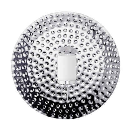 Sølv væglampe Udo, Ø 47cm