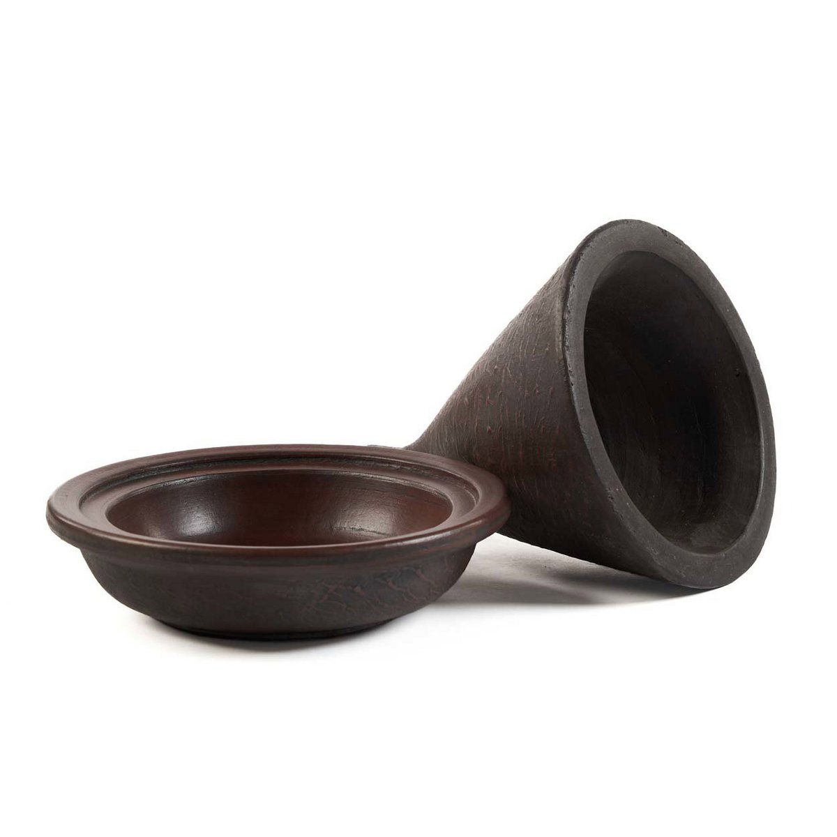Terracotta kegletajine 21 cm - håndlavet i Indonesien