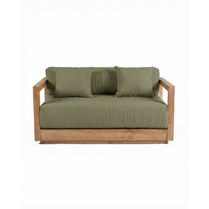 Umalas to-personers sofa, genanvendt teaktræ - udendørs