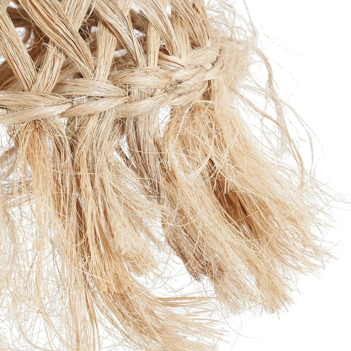 Abaca grass pendant shade 43 cm S - natural