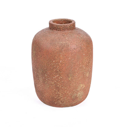 Terracottavase, stor - håndformet ler