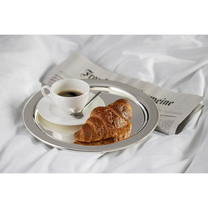 Steel serving tray Porto Ø 32 cm - round
