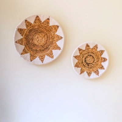 Banankurv ADARI Ø 30 cm – stjernemønster