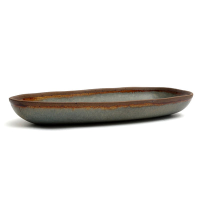 Servierplatte aus Steinzeug 34 × 16,5 cm – Côa