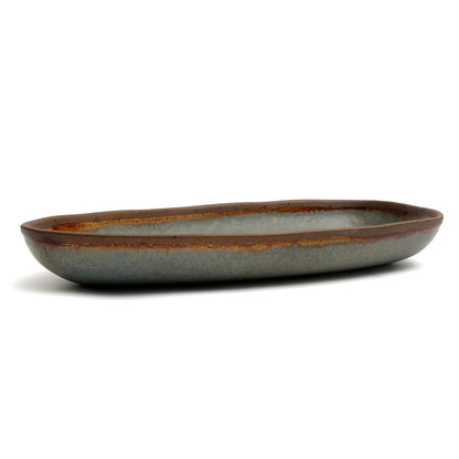 Servierplatte aus Steinzeug 34 × 16,5 cm – Côa