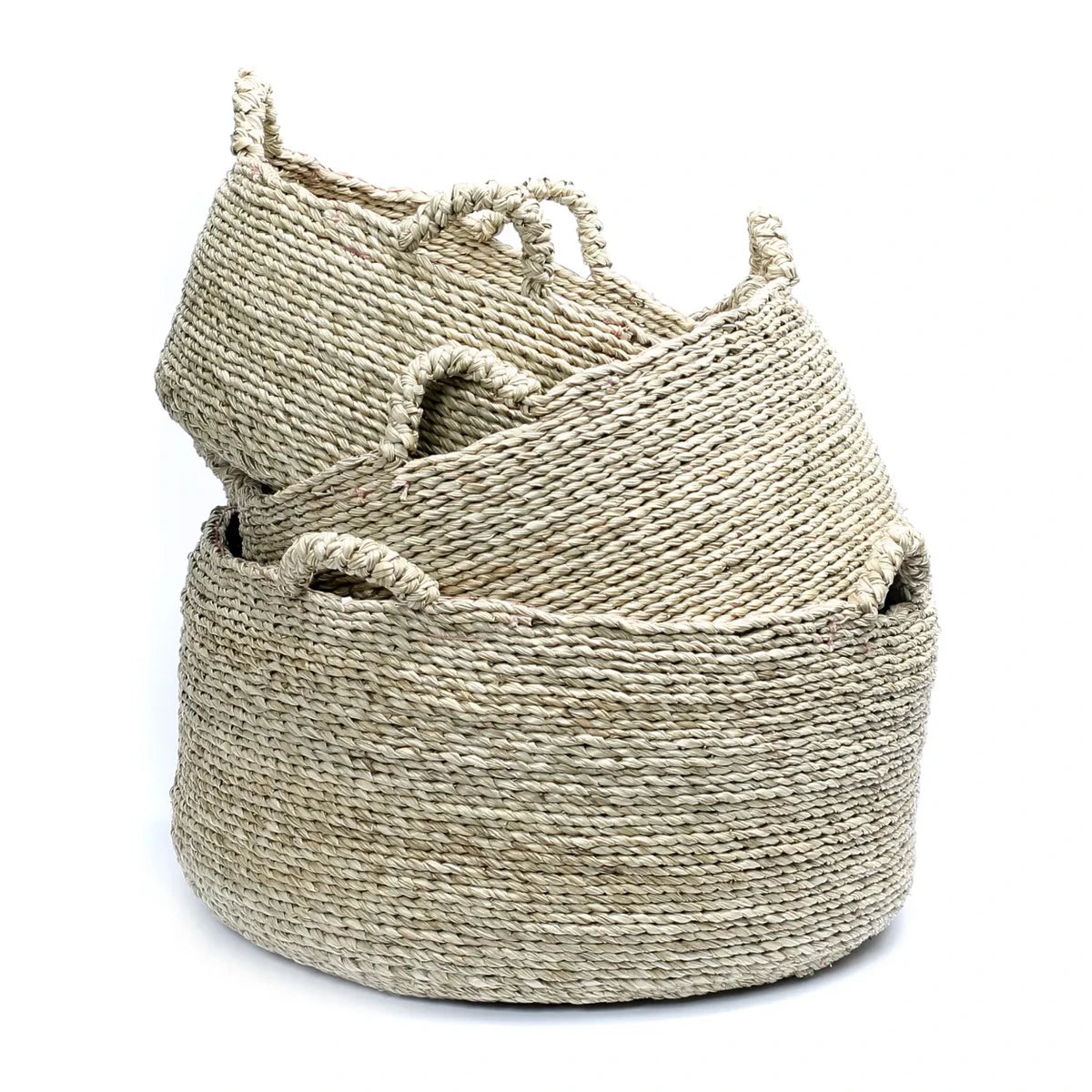 Les quatre mains basket, sisal - L