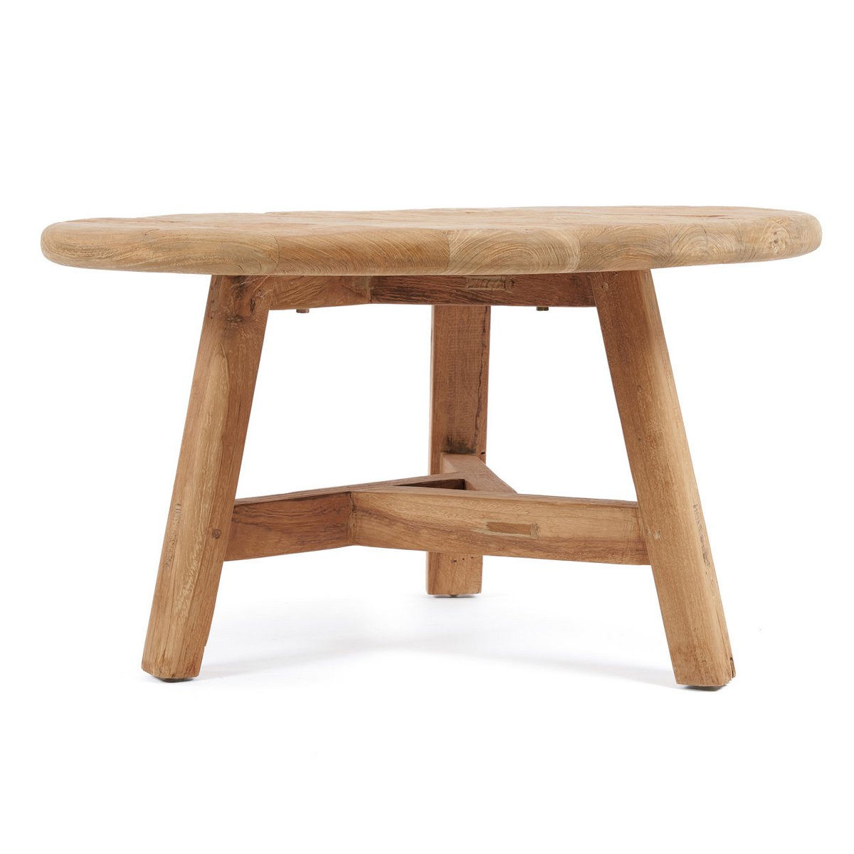 Couchtisch Holz, 80 cm rund - Natur