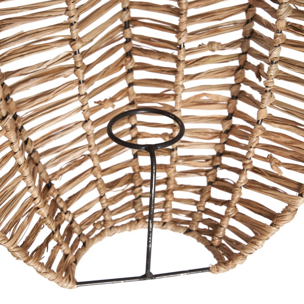 Wandapplike Raffia M - natur, 30 × 40 cm