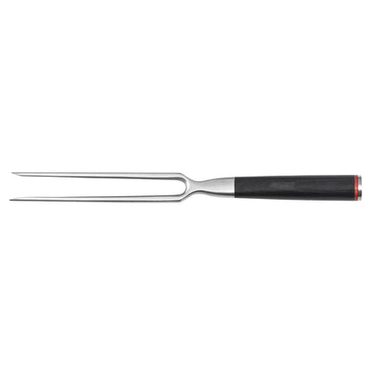 Stegegaffel, 27 cm - rustfrit stål med pakkawood