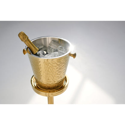 Champagnekøler Capri i rustfrit stål, guld, H 23 cm