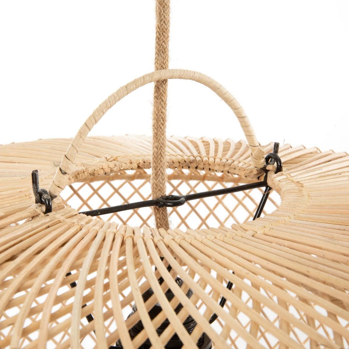 Wholly pendel, lille – håndvævet rattan