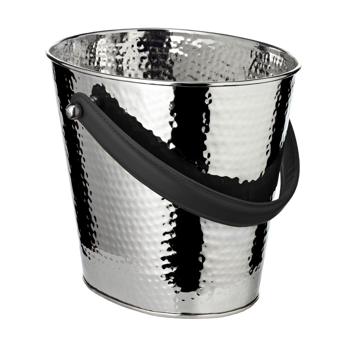 Stainless steel champagne cooler Gavin, hammered, 26 × 21 cm