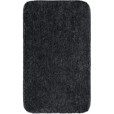 Badekåbemåtte i akryl, mørkegråmeleret 60×100 cm