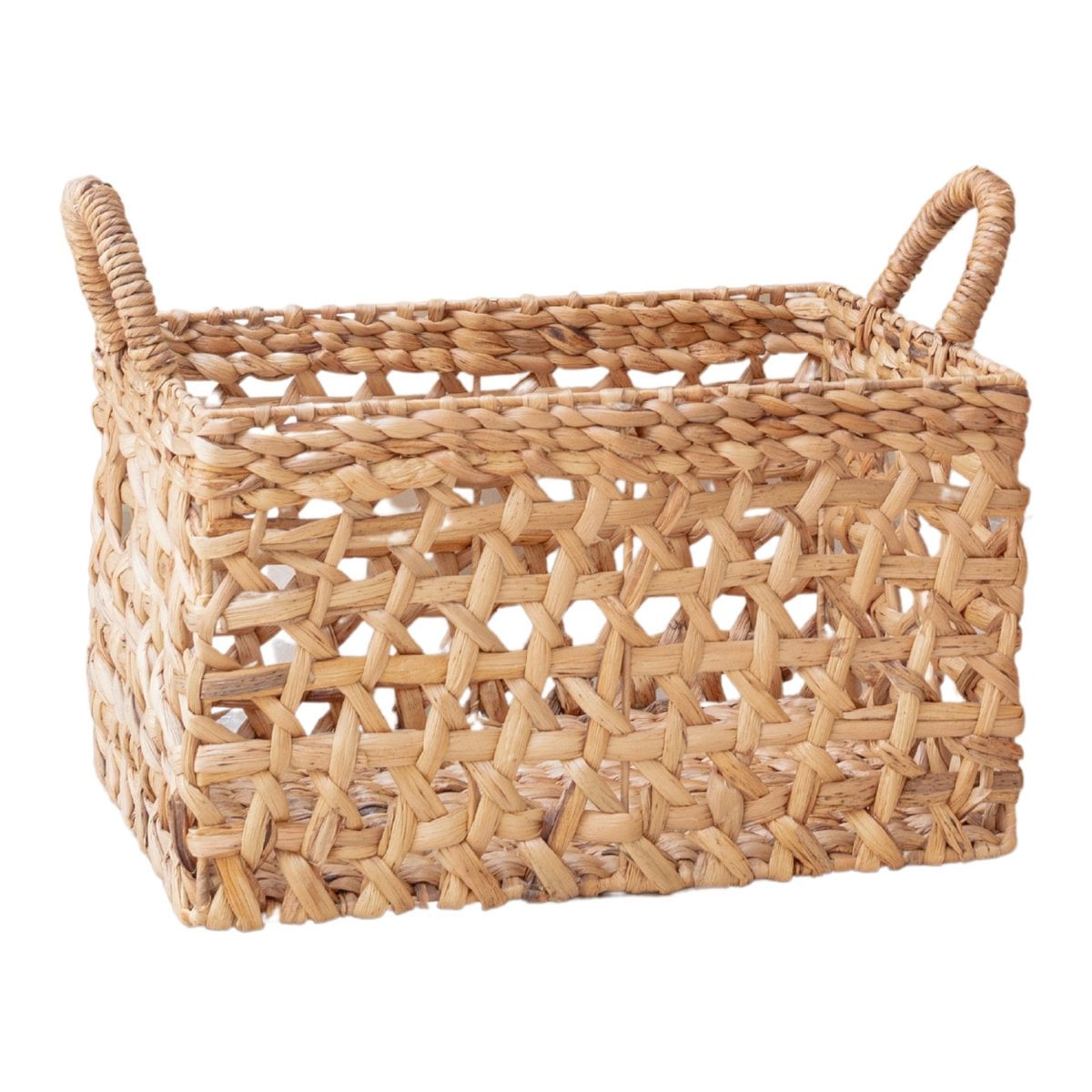 Vandhyacint hyldekurv L – 45 × 34 × 27 cm