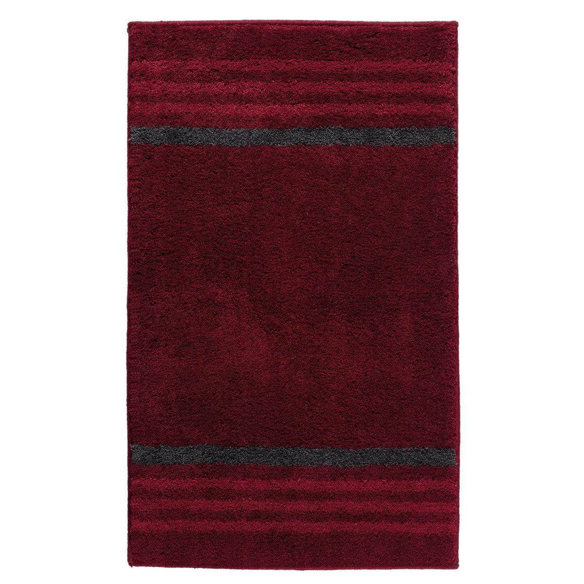 Lima Acryl-Badematte, 60×100 cm – rot & braun