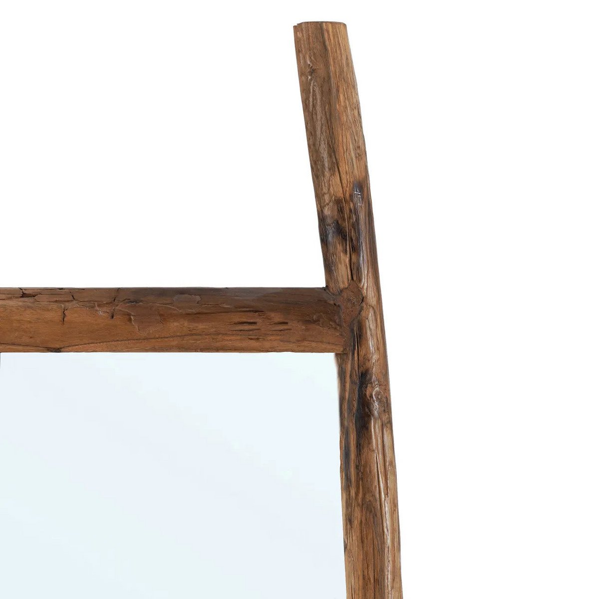 Stående træspejl 55×170 cm - rektangulært, natur, Indonesien
