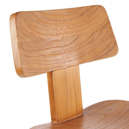 Barstol i træ, natur - 109 cm H