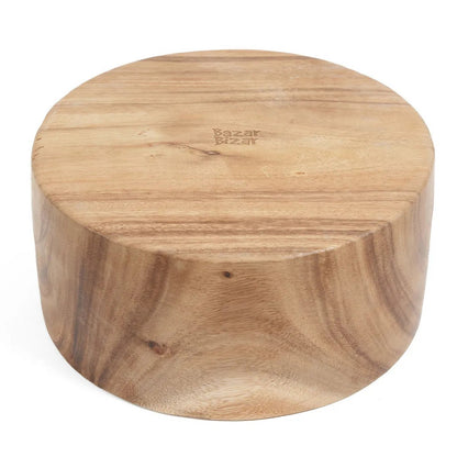 Suartræ salatskål M, 20 cm – rund naturtræ