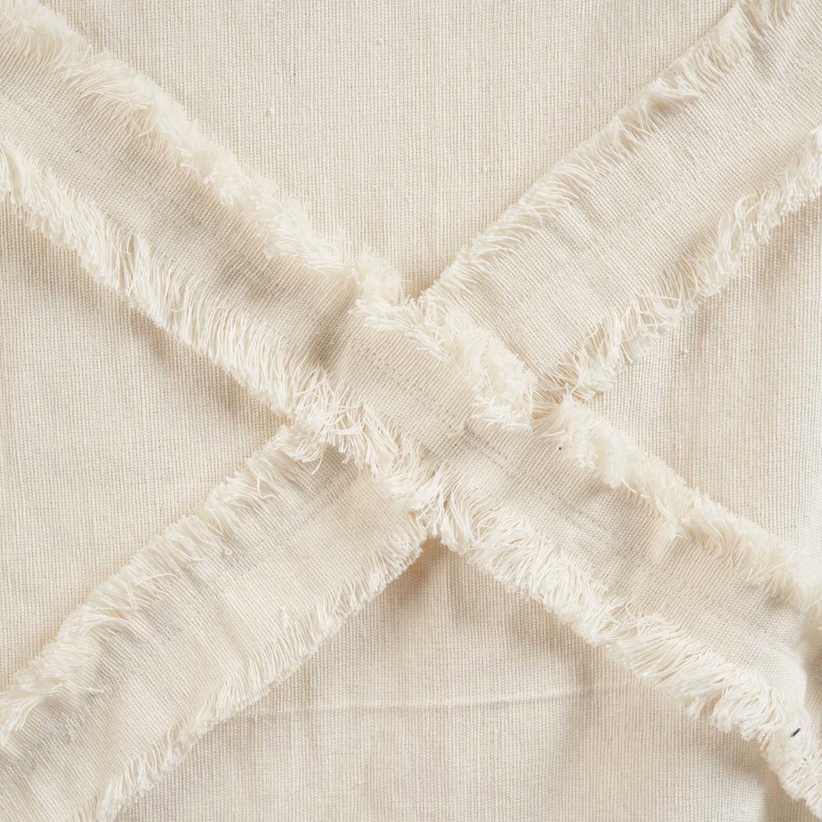 Cotton bed throw - Natural