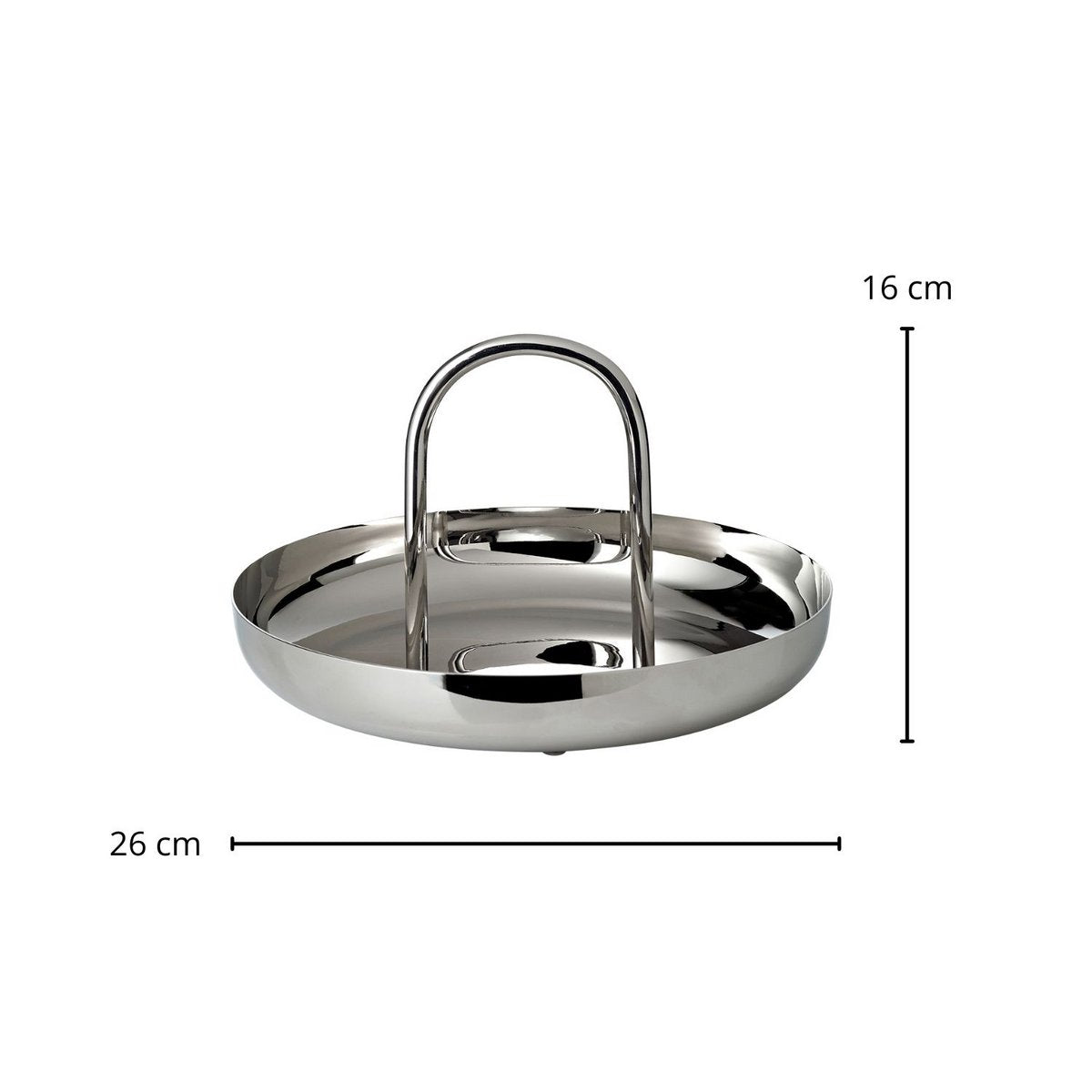 Serveringsskål i rustfrit stål Apus - 26 cm